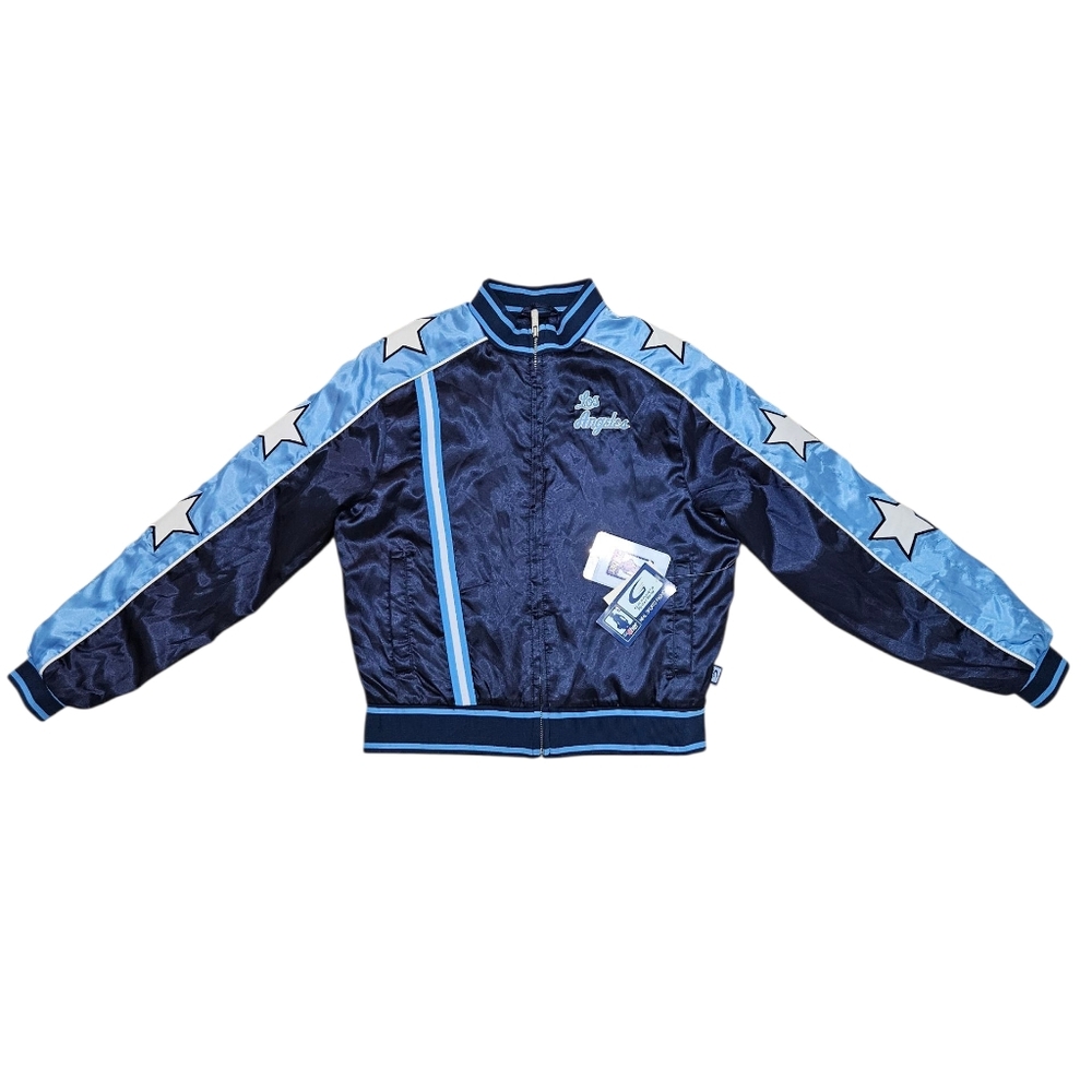 Los Angeles Lakers NBA4Her Satin Bomber Jacket – (New with Tags, Vintage)